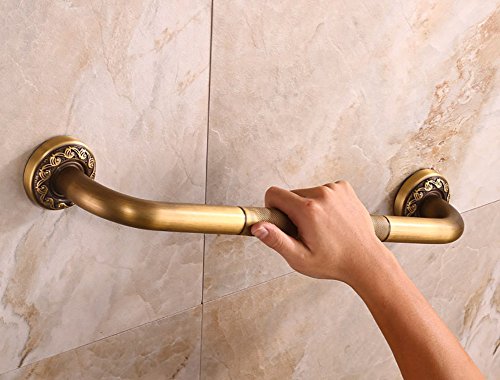 Preisvergleich Produktbild Badewannengriff HWF Antike Bronze Handlauf Badezimmer Safe Ältere Griff Toilettengriff Gravur Basis