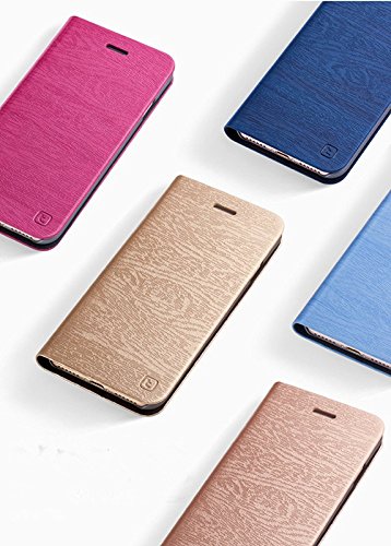 Apple Iphone 7 PU Ledertasche Flip Slim Smart case cover mit Karte Steckplatz (iphone 7 4,7″, Blau) - 8