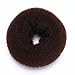 TOOGOO(R) Foam Sponge Magic Donut Bun Former Maker Ring Hair Styling Tool Brown Chic