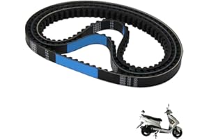 POFET Courroie de transmission haute performance en ABS, fond arrondi pour scooter GY6 50 CC 669 18 30