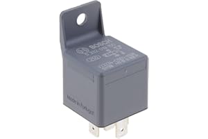 BOSCH AUTOMOTIVE Bosch 0332019155 Mini-Relais 12V 30A, 5 Terminaux, Ip5K4, Résistance aux Températures Allant de -40° C À 100° C