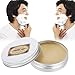 Anself Goat Milk Male Shaving Soap for Beard Cleaning with Aluminium Bowl for Facial Razor