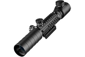 ACEXIER 3-9x32 Jagdgewehr Zielfernrohr Rot/Grüner Punkt Beleuchtete Visieroptik Taktische Scharfschützenfernrohre mit 22 mm für Luftgewehr