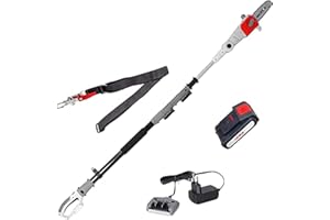 IKRA potatore telescopico ICPS 2020, lunghezza della lama 20 cm altezza di lavoro 4 m tracolla durata 40 minuti