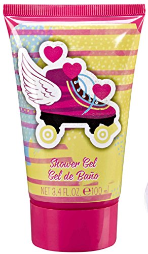 Disney Soy Luna Beauty-Set für Mädchen (fruchtig-frisches Eau de Toilette 50ml, 100ml pflegendes Duschbad) in stylischer Tasche - 3