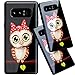 Price comparison product image Samsung Note 8 TPU Case,Ultra Thin Transparent Clear Flexible Silicone Cover for Samsung Galaxy Note 8,Case for Samsung Note 8,Funny Cute 3D Romantic Flower Animal Cartoon Design Printed Drawing Pattern Soft TPU Bumper Protective Back Cover Case for Samsung Galaxy Note 8