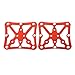 Produktbild AOLVO Clipless-Plattform Adapter Pedal, Bike Fahrrad Universal Clip-In-Clipless-pedale zu Plattform Pedal Adapter für Mountain Road BMX-Räder, KEO kompatibel SPD Speedplay – Silber, rot, 3 x 2.6 x 0.16 inch