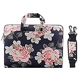 Innenmaße: 13,58 x 0,79 x 9,64 Zoll / 34,5 x 2 x 24,5 cm (L x B x H); Außenmaße: 13,97 x 0,79 x 10,04 Zoll / 35,5 x 2 x 25,5 cm (L x B x H). Mosiso 1 Jahr Garantie auf jede Tasche.