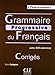 Produktbild Grammaire progressive du français: avec 600 exercises. Corrigés