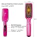 Brittany Hair Straightening Brush. Fast Heating Salon Ionic Straightener. For All Hair Types. Gift Box.