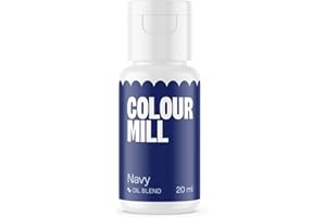 Colour Mill Oil-Based Food Coloring, 20 Milliliters Navy