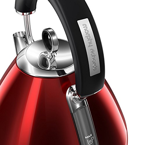 Morphy Richards 102004EE Accents Wasserkocher Pryramide rot - 6