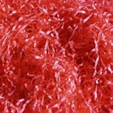 Image de 40g Soft Shredded Tissue Paper Choisissez Votre Couleur Luxury Panier Shred Emballage Cadeau - Rouge