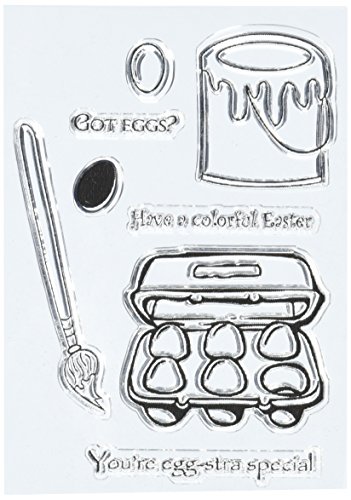 Two Paper Divas - Sellos de Goma Transparentes de 18 x 12 cm, ¿Hay Huevos?