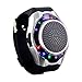 Produktbild Joyeer Smart Watch Lautsprecher Blenden Licht mit sieben Farben Remote Kamera Wireless Stereo Subwoofer FM Radio Musik TF Karte Spielen Hands-free Call Anti-verloren Alarm Sport Watch , silver grey