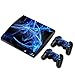 Produktbild Laixing TN0117*Skin Sticker Cover fur PS3 PlayStation 3 Slim+2 Controllers