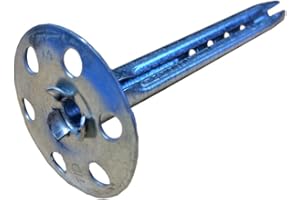 SBS Lot de 20 chevilles isolantes en métal 60/80/110/140/170 mm Ø 8 mm.