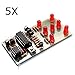 Produktbild ROUHO 5 Stücke Elektronische Würfel DIY Kit 5Mm Rot Led Interessante Teile Ne555 Cd4017 Elektronische Produktionssuite