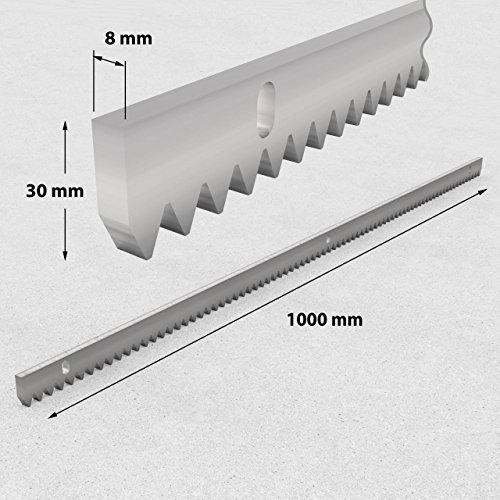 Zahnschiene für Schiebetor Antrieb SLGOK600 Zahnstange 100cm Stahl verzinkt - 3