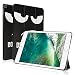 Produktbild Neues iPad 9.7 Zoll 2018 / 2017 Hülle, Smart Cover Case mit [Auto Schlaf / Wach] HBorna Ultra Dünn Superleicht Schutzhülle PU Leder Hülle Tasche Standfunktion für New Apple iPad 9.7 2018 / 2017, Don't Touch