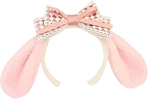 VSILAY Creative Melody Ears Shape Headband for Women - Head Band Hair Hoop Makeup Accessories for Toddler Cosplay Halloween Photoshoot