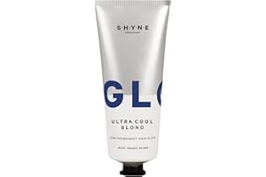 SHYNE - Gloss | Ultra Cool Blond - Gloss per Capelli Professionale, Trattamento di Lucentezza per Capelli Biondi, con Cheratina e Provitamina B5 per Capelli Lucidi e Lisci