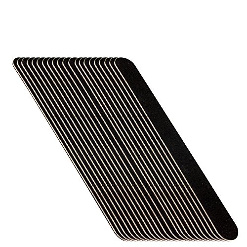 Fashion gallery 30Pcs/lot thin Black Buffing Sanding Files Block nail tools Manicure Care Nail Art Buffer Free shipping