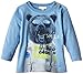 Absorba Baby-Boys Indigo Trip Animal Print Polo Shirt, Blue Grey, 3 Years (Manufacturer Size:3A)