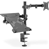 DIGITUS Notebook tutuculu &uuml;niversal monit&ouml;r tutucu / 39,6 cm'ye kadar notebook 32 in&ccedil; monit&ouml;r / 15,6 in&ccedil; C mengene