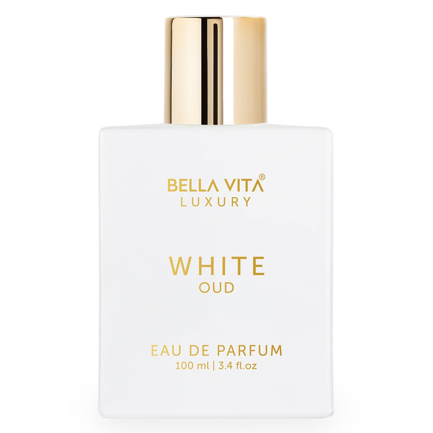Bella Vita Luxury White Oud Eau De Parfum Unisex Perfume for Men & Women with Orange, Fressia & Tobacco|Woody Long Lasting ED