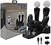 Produktbild KuGi PS VR / PS4 Controller Ladestation, PSVR Showcase, Schnellladestation Dock für PS VR / PlayStation VR / PlayStation 4 / PS4, 4 Pro / PS 3 Controller und PS MOVE Motion Controller (Schwarz)