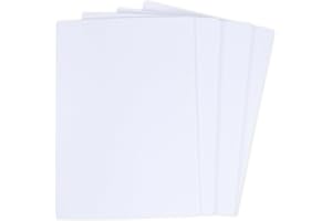 BCreativetolearn A4 Bright White Cardstock - 100 Sheets, 180gsm, Smooth for Printer, Photocopiers, Drawing, Display Mounting, Card Making, Painting & Printing