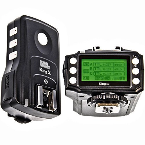 PIXEL King Pro D  clencheurs    distance   metteur sans fil ITTL et HSS pour Nikon