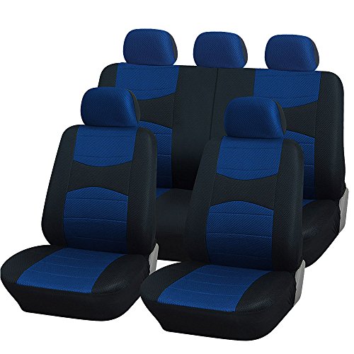 Rebeca Shop A18 _ BC Housses Couvre-Volant et Rembourrage, Bleu Clair/Noir, Universel pour Sangle