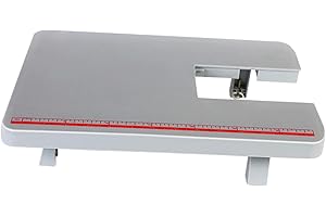 F Fityle Sewing Machine Board, Extension Table Board for Singer Sewing Machine 4411 4423 4432 5511 5523, Portable Sewing Machine Accessories, Gray
