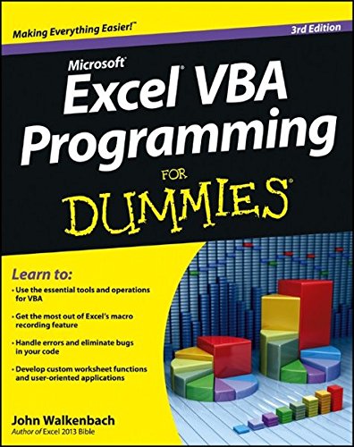 Download Excel VBA Programming For Dummies Download Excel VBA Programming For Dummies