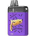 Vaporesso ECO Nano Pod Kit 1000mAh Integrated Battery 16W Leak-Proof Lightweight Design Vape Starter Kit No Nicotine (Creamy Purple)