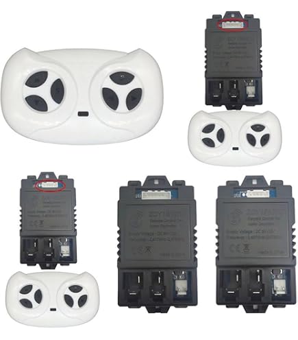 PRATYAHARA JR1922RXS 12V Fernbedienung Mit Empfänger Für Kinder-Elektroautos – 2,4G Bluetooth, Einfache Paarung