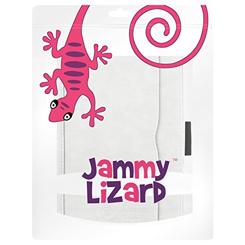 iPad Mini Hülle – JAMMYLIZARD Ledertasche Smart Cover mit Standfunktion für iPad Mini 4. 3. 2. & 1. Generation, WEIß & HONIG - 7