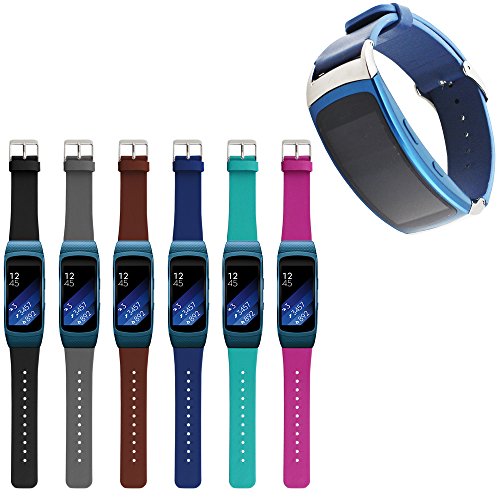 Pinhen Samsung Gear Fit 2 Correa Cuero Genuino Pulsera de Acero Inoxidable Elegante Correa de la Venda del Reloj para Samsung Gear FIT2 SM-R360 Black reviews Pinhen Samsung Gear Fit 2 Correa Cuero Genuino Pulsera de Acero Inoxidable Elegante Correa de la Venda del Reloj para Samsung Gear FIT2 SM-R360 Black