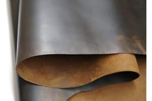 QINGMAI Lederzuschnitte, Rindsleder, für Basteln, Werkzeug, Nähen,Leder-Zubehör