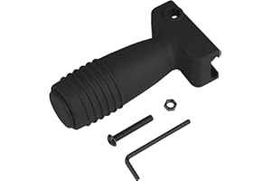 Ranstac Empuñadura Delantera Airsoft, Vertical Foregrip Agarre de Nylon de Riel Picatinny de 20mm CJ/WB-03