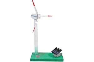 matches21 HOME & HOBBY Windgenerator DIY Holz Bastelset für Kinder ab 12 Jahren mit Solarantrieb
