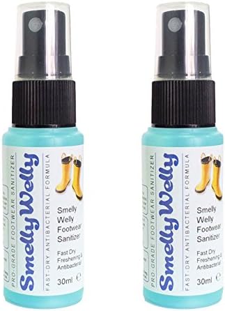 Footwear Sanitizer Powerful Deodourizer Freshener. Wellingtons Hiking Boots Shoes Trainers Slippers Sports Shoes Skates. Fast Dry Antibacterial Commercial Strength Kill Smell Quick