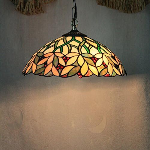 ALUK 12 inch Tiffany European minimalist corridor glass chandelier