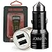 Produktbild VONKY 5V 2,1A + 1A Dual Port KFZ Hammer Auto Ladegerät 3A Autoladegerät für iPhone / Android - Schwarz
