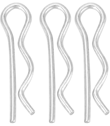 10 Coppiglie Zincate Tipo B 3x60 Mm - Fermagli Per Perni Di Fissaggio, Riutilizzabili, Per Auto E Meccanica - Foto 6