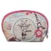TaylorHe Waterproof Small Beauty Pouch Make-up Bag Cosmetic Case Zipped Top with Matching Lining Cute Giraffe