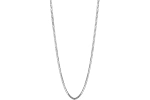 LOTUS STYLE Cadena Acero Inoxidable Hombre de 316l - Diseño Sofisticado y Resistente al Agua 600.00 mm LS1682-1/1 Collar Hombre - Regalo de Cumpleaños, Aniversario, Día del Padre y Ocasión Especial