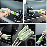 Cepillo Limpiador de Ventilación de Coche, Herramienta con Cepillo Mini Magic Multiusos para Rejilla, Teclado, Persianas